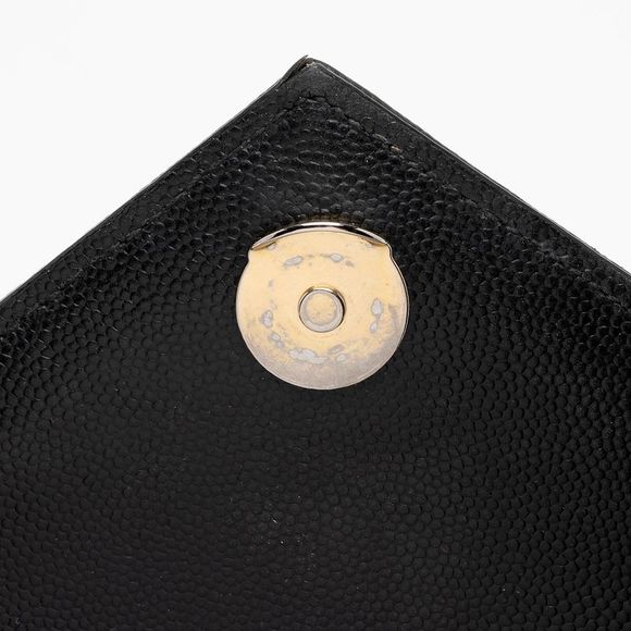 Saint Laurent Mixed Matelasse Grain de Poudre Monogram Large Envelope Bag - Picture 13 of 15